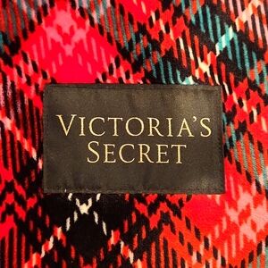Victoria Secret Plaid Fleece blanket 50"x60"